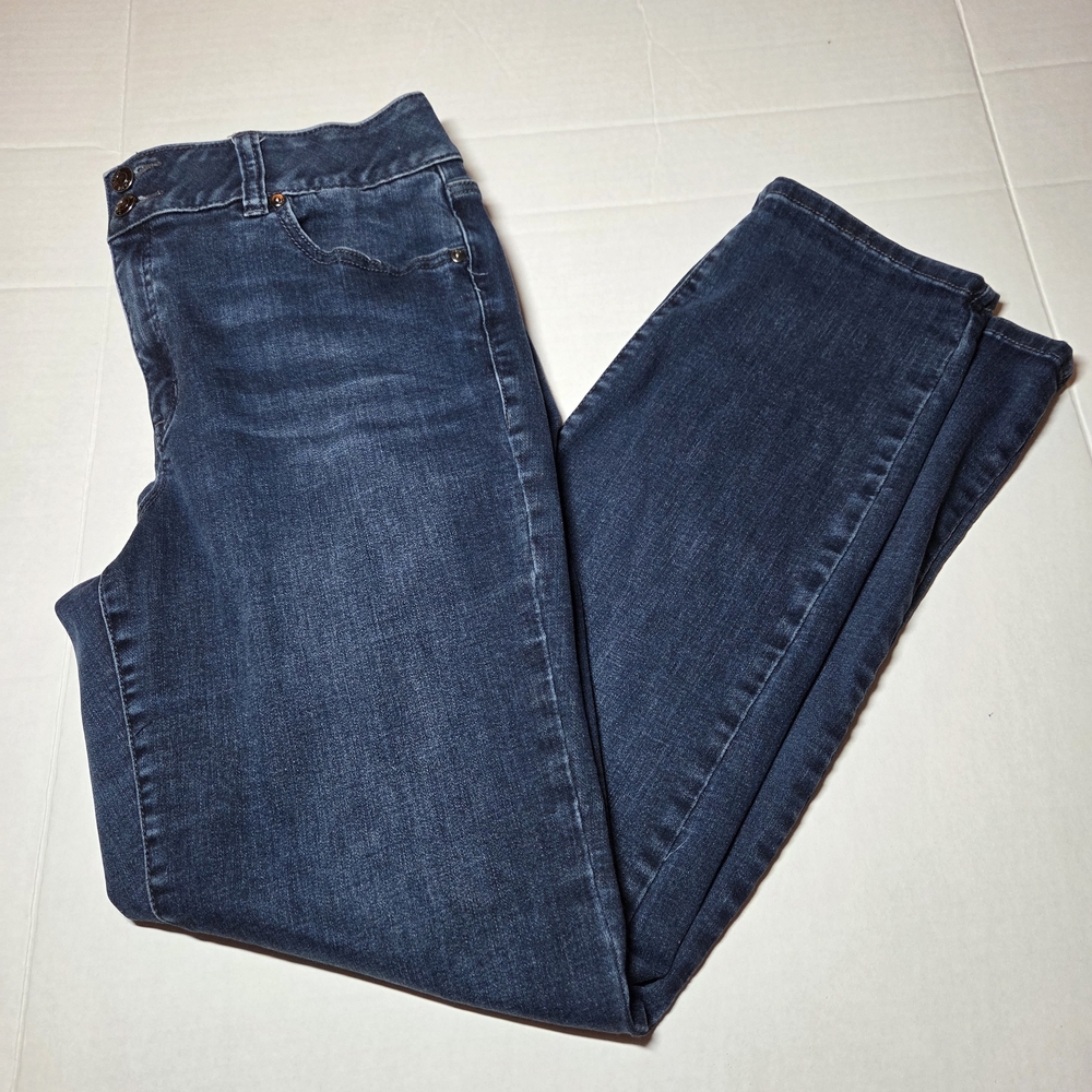 Lane Bryant Midnight Blue Women's Skinny Jeans Size 16R
